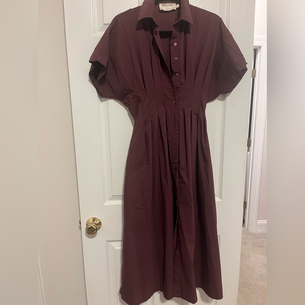 Exquise The Tobie shirt dress Size S